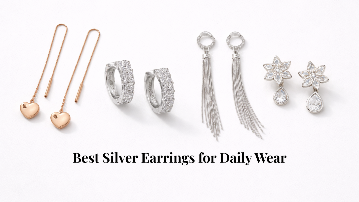 Best Silver Earrings for Daily Wear