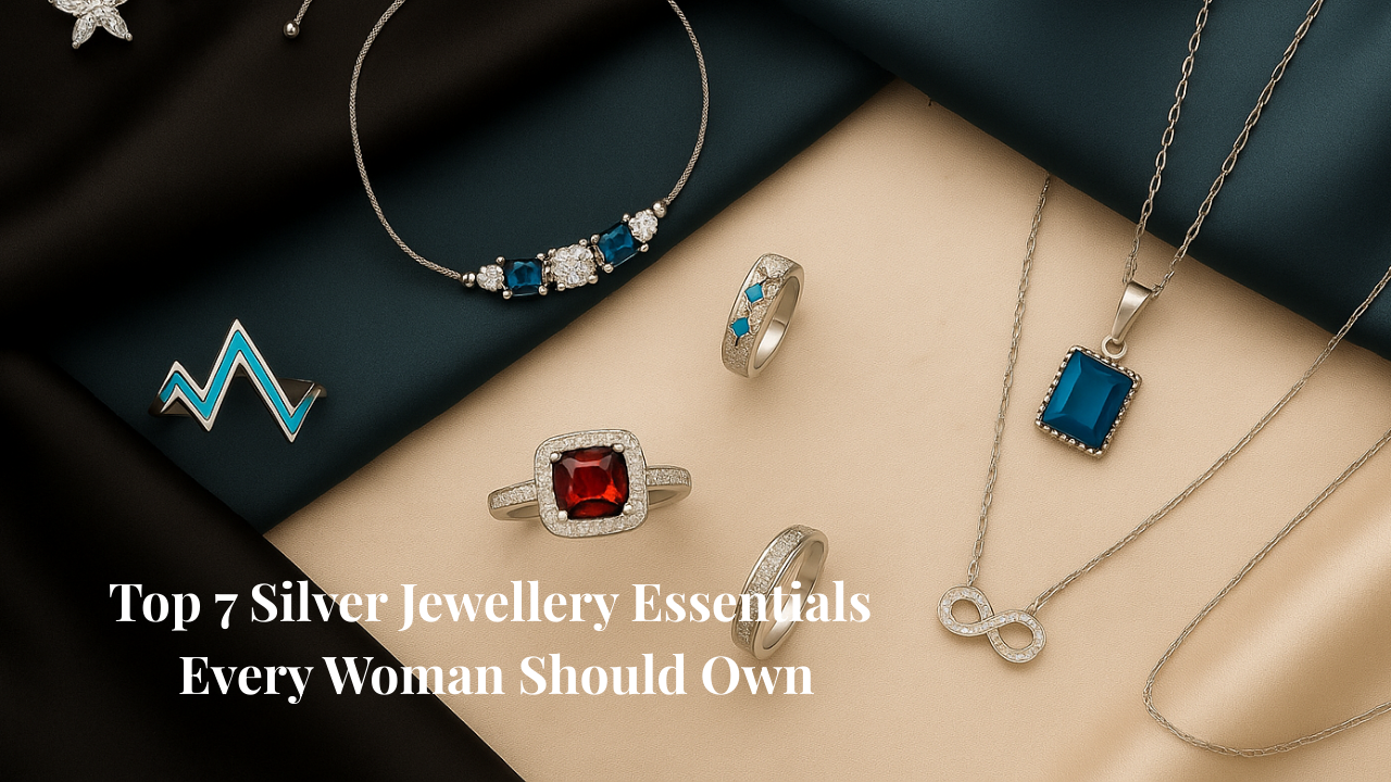 Top 7 Silver Jewellery Essentials Every Woman Should Own