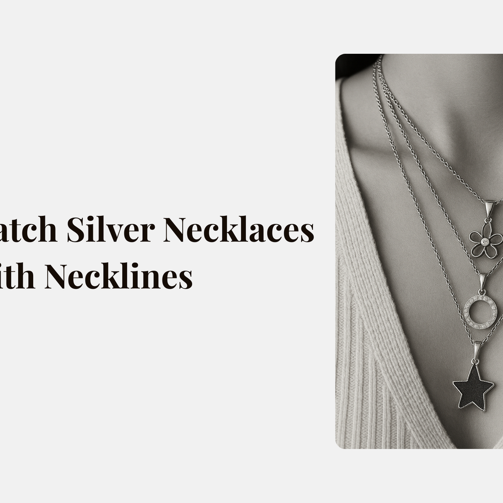 How to Match Silver Necklaces with Necklines