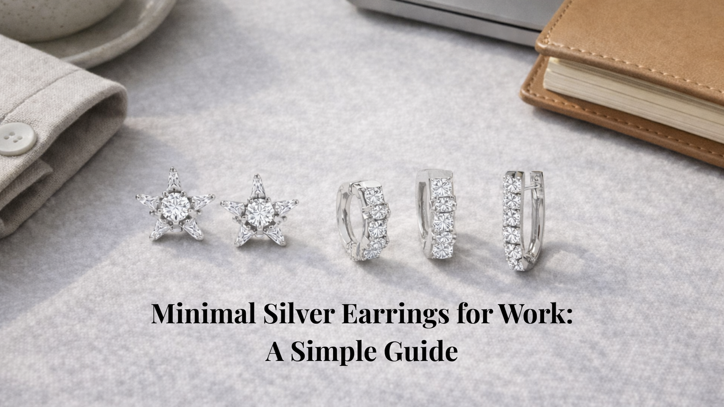 Minimal Silver Earrings for Work: A Simple Guide