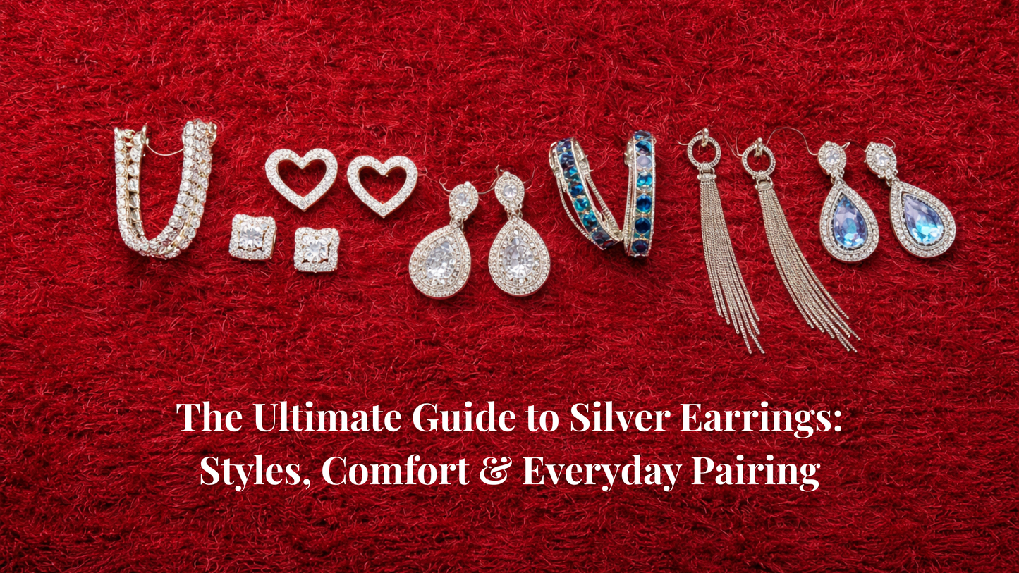 The Ultimate Guide to Silver Earrings: Styles, Comfort & Everyday Pairing