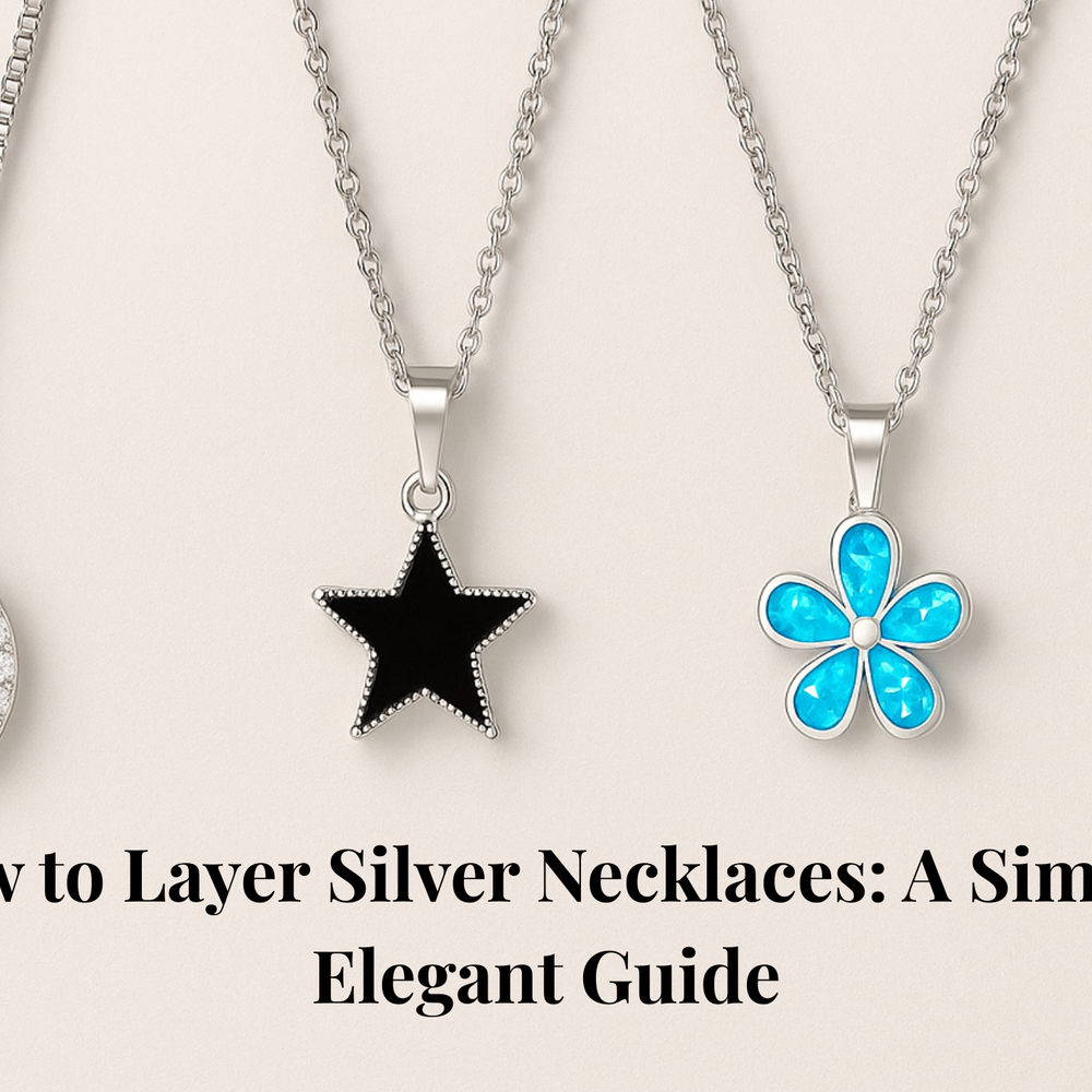 How to Layer Silver Necklaces: A Simple, Elegant Guide