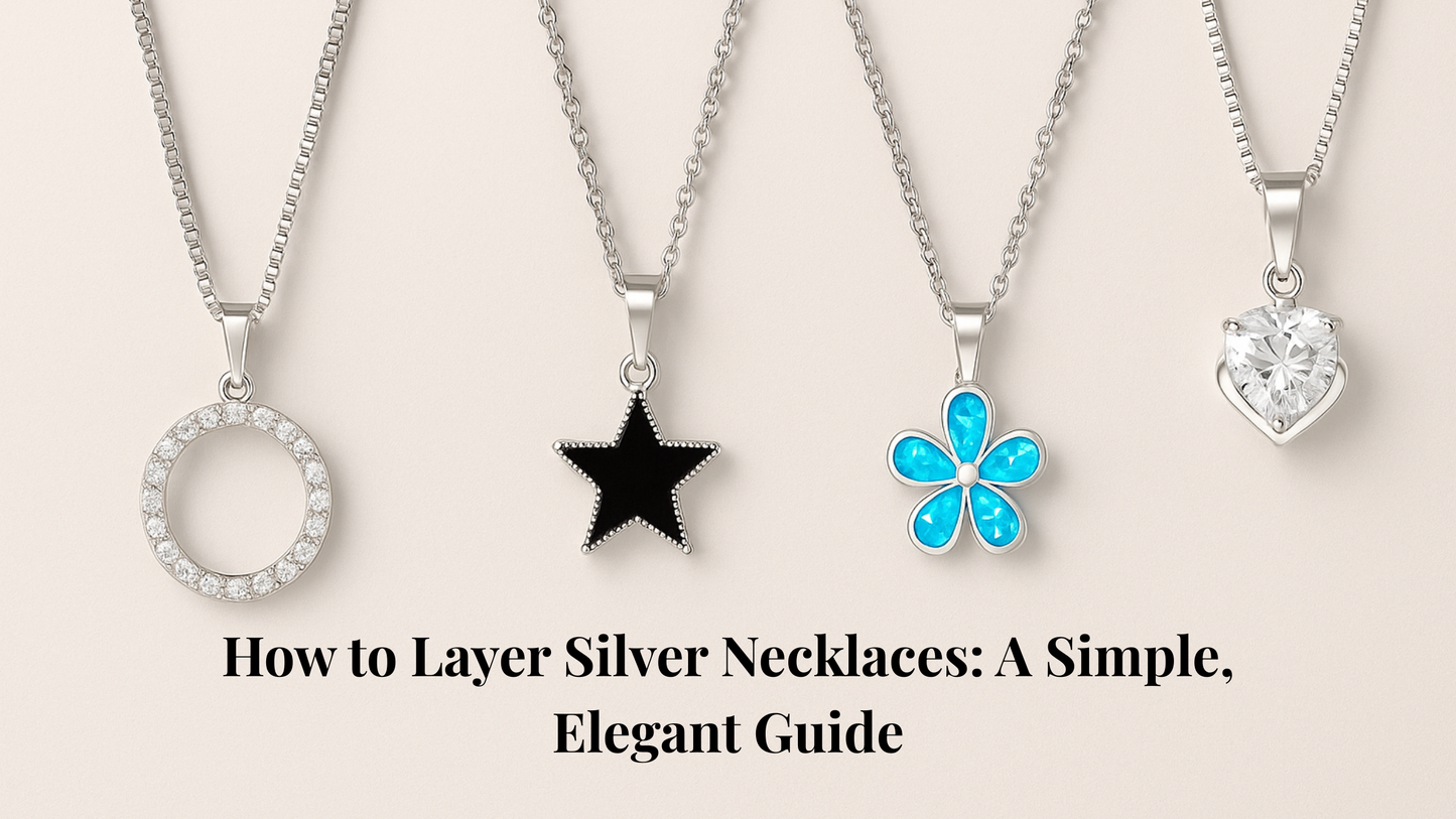 How to Layer Silver Necklaces: A Simple, Elegant Guide