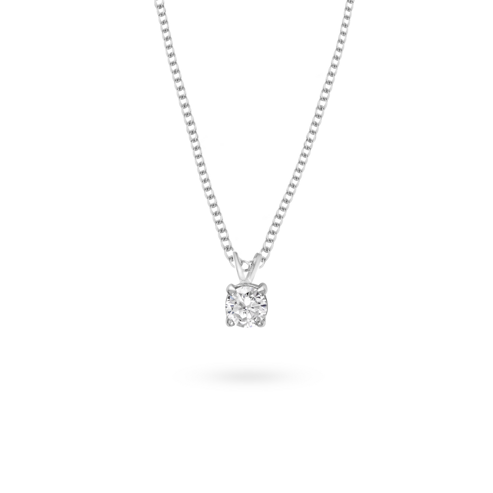 
                  
                    Minimal round cubic zirconia pendant by Klarity—crafted for every occasion
                  
                