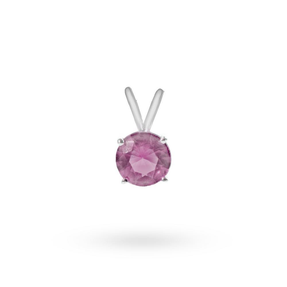 
                  
                    Minimal round cubic zirconia pendant by Klarity
                  
                