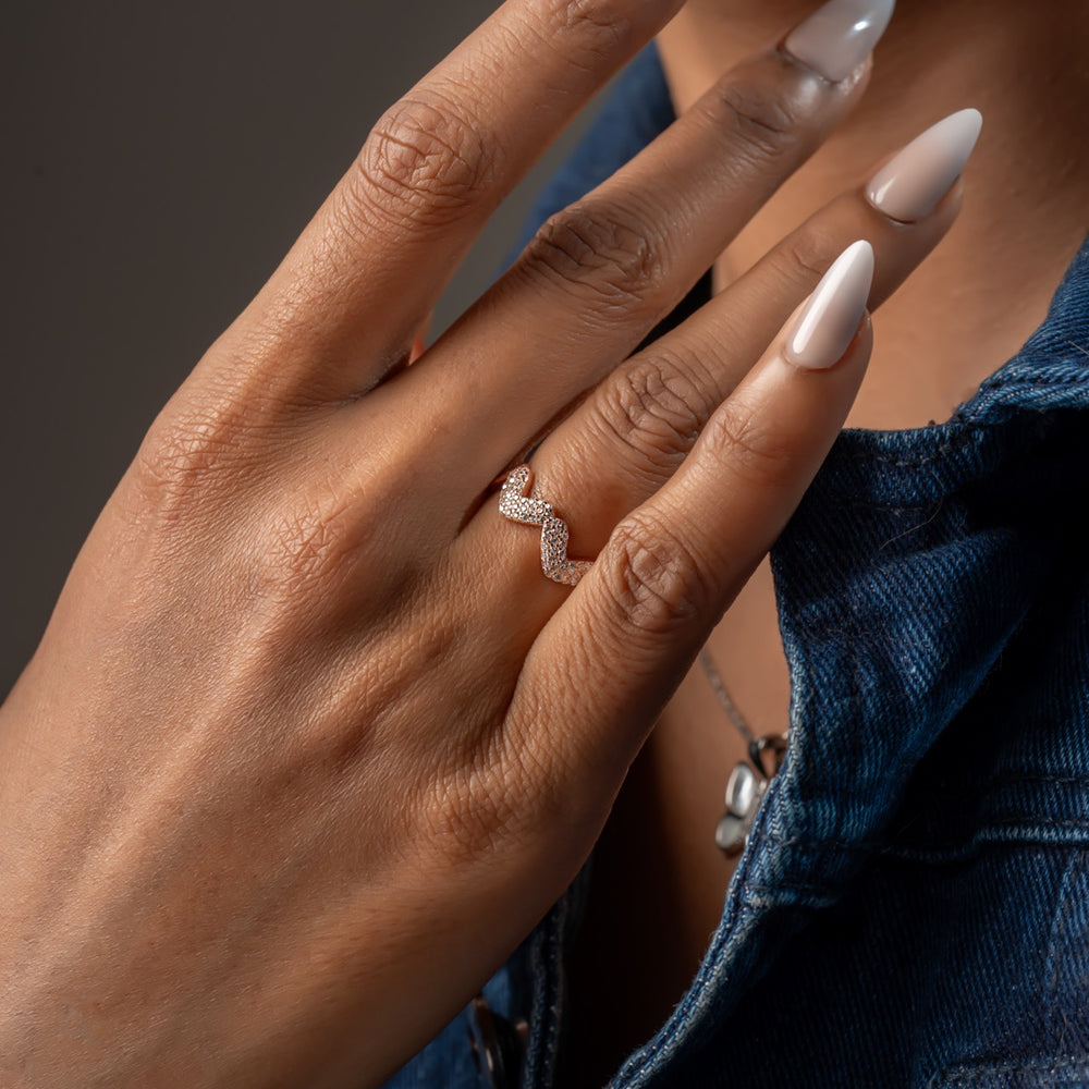 Rose Wave Ring
