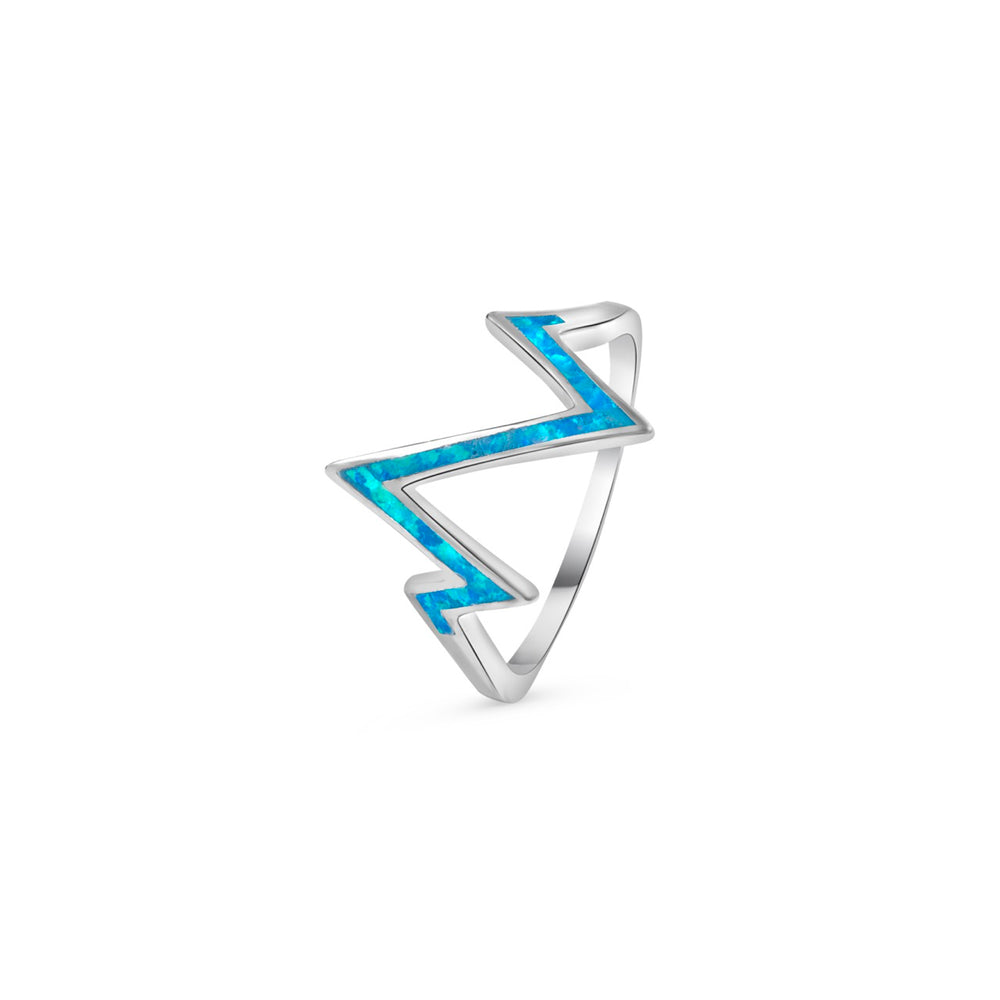 
                  
                    Klarity rhodium-plated opal ring—crafted for the bold and radiant soul
                  
                